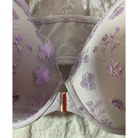 New VS Body By Victoria 38 G Lavender Lace Underwire Victoria’s Secret - Picture 5 of 6